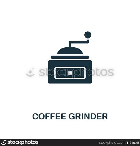Coffee Grinder icon. Premium style design from coffe shop collection. UX and UI. Pixel perfect coffee grinder icon. For web design, apps, software, printing usage.. Coffee Grinder icon. Premium style design from coffe shop icon collection. UI and UX. Pixel perfect coffee grinder icon. For web design, apps, software, print usage.