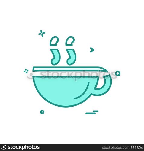 Coffee icon design vector