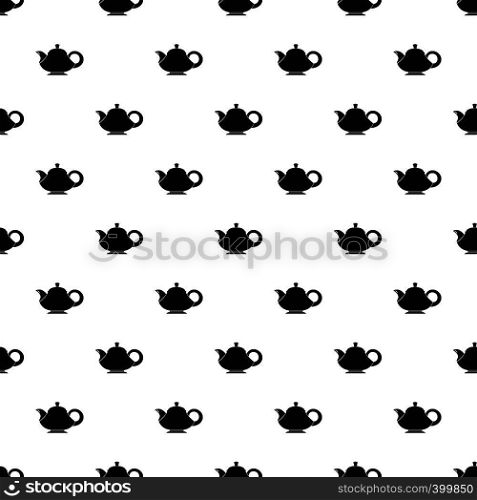 Coffee kettle with big handle pattern. Simple illustration of coffee kettle with big handle vector pattern for web. Coffee kettle with big handle pattern