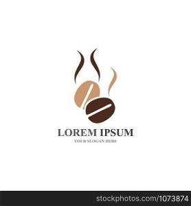coffee logo and icon vector illustration template