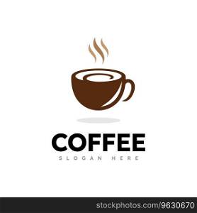 coffee logo vector icon design