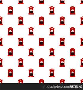 Coffee machine pattern seamless vector repeat for any web design. Coffee machine pattern seamless vector