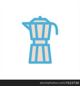 coffee maker icon flat vector logo design trendy illustration signage symbol graphic simple