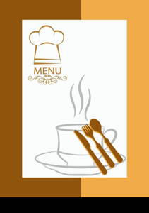 Coffee Menu Card Design Template