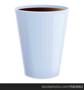 Coffee mug icon. Cartoon of coffee mug vector icon for web design isolated on white background. Coffee mug icon, cartoon style
