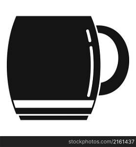 Coffee mug icon simple vector. Hot cup. Ceramic mug. Coffee mug icon simple vector. Hot cup