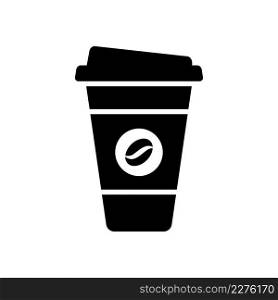 Coffee paper icon vector design template