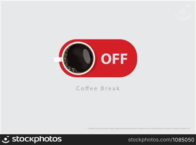 Coffee Poster Advertisement Flayers Vector Illustration