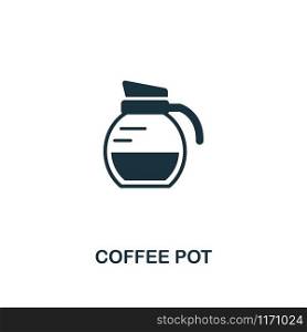 Coffee Pot icon. Premium style design from coffe shop collection. UX and UI. Pixel perfect coffee pot icon. For web design, apps, software, printing usage.. Coffee Pot icon. Premium style design from coffe shop icon collection. UI and UX. Pixel perfect coffee pot icon. For web design, apps, software, print usage.
