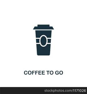 Coffee To Go icon. Premium style design from coffe shop collection. UX and UI. Pixel perfect coffee to go icon. For web design, apps, software, printing usage.. Coffee To Go icon. Premium style design from coffe shop icon collection. UI and UX. Pixel perfect coffee to go icon. For web design, apps, software, print usage.