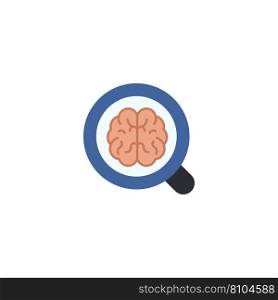 Cognitive science creative icon from artificial Vector Image