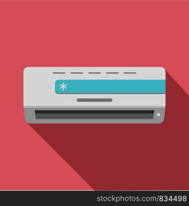 Cold conditioner icon. Flat illustration of cold conditioner vector icon for web design. Cold conditioner icon, flat style