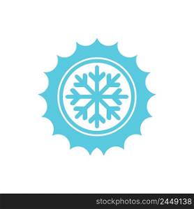 cold logo icon vector design template