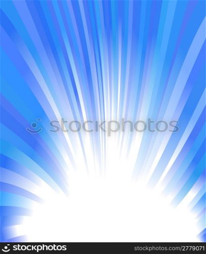 cold winter glow, vector abstract background