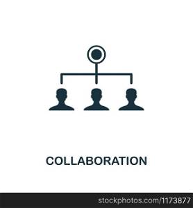 Collaboration icon. Premium style design from crowdfunding collection. UX and UI. Pixel perfect collaboration icon. For web design, apps, software, printing usage.. Collaboration icon. Premium style design from crowdfunding icon collection. UI and UX. Pixel perfect collaboration icon. For web design, apps, software, print usage.