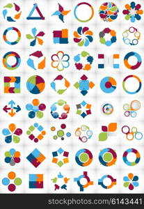 Collection of Infographic Templates for Business Vector Illustration EPS10. Collection of Infographic Templates for Business Vector Illustration