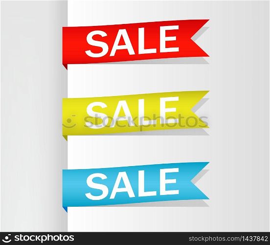 Collection of Sale, Banners, Labels, Tags, Tally Emblems, Cards, Flat design. Vector illustration. Collection of Sale, Banners, Labels, Tags, Tally Emblems, Cards, Flat design. Vector eps10
