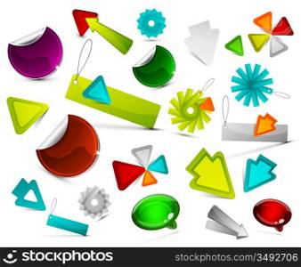 Collection of vector design elements