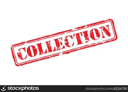 Collection rubber stamp vector illustration. Contains original brushes