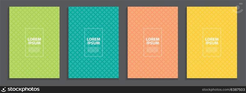 Collection Set of Simple Minimal Covers Business Template Design. Future Geometric Pattern. Vector Illustration EPS10. Collection Set of Simple Minimal Covers Business Template Design. Future Geometric Pattern. Vector Illustration