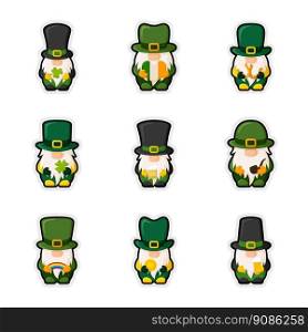 Collections of Gnome sticker decals