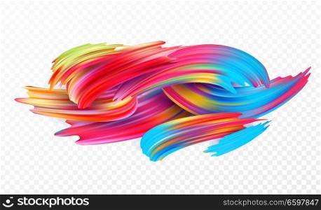 Color brushstroke oil or acrylic paint design element for presentations, flyers, leaflets, postcards and posters. Vector illustration EPS10. Color brushstroke oil or acrylic paint design element for presentations, flyers, leaflets, postcards and posters. Vector illustration