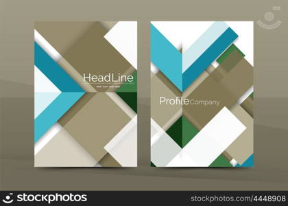 Color business brochure cover vector template, annual report front page, A4 size, leaflet abstract background, magazine design, flyer layout