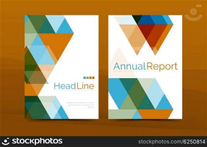 Color business brochure cover vector template, annual report front page, A4 size, leaflet abstract background, magazine design, flyer layout