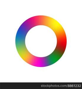 Color circle palette. Gradient color. Colorful circle. Vector illustration. EPS 10.. Color circle palette. Gradient color. Colorful circle. Vector illustration.