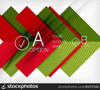 Color geometric shapes with option elements abstract background. Color geometric shapes with option elements abstract background. Vector illustration