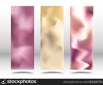 Color gradient background. A set of templates for corporate design. The idea of a cover, book, poster, banner. Interior design, prints and decorations. Creative design template