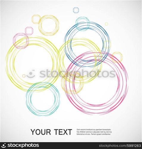 Color line. Circle design eps.. Color line. Circle design eps