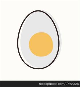 Color line design icon egg. Color line icon Egg