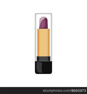 color lipstick makeup cartoon. color lipstick makeup sign. isolated symbol vector illustration. color lipstick makeup cartoon vector illustration
