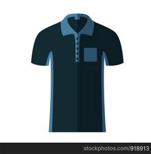 Color men t-shirts. Design template. Vector illustration