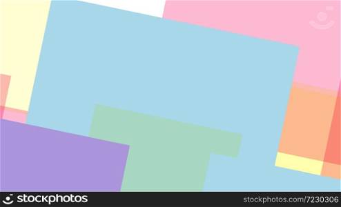 COLOR PASTEL, BLUE light colorful abstract vector background, consisting of boxes. Pattern with a colored box with a white background. The pattern can be used for brand-new background