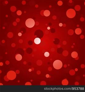 Color red circle vector. Abstract circle background.