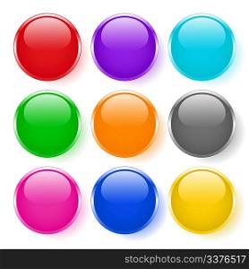 Color set of buttons