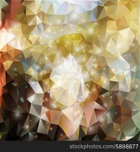 Colored abstract background, triangle design vector illustration.