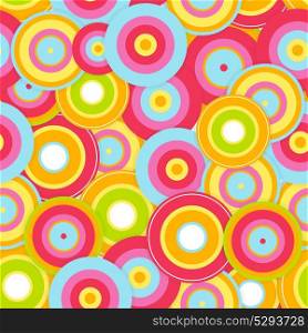 Colored Abstract Geometric Seamless Pattern Background EPS10. Abstract Geometric Seamless Pattern Background