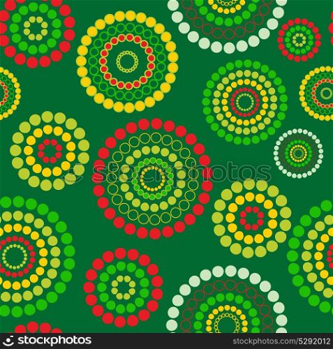 Colored Abstract seamless background pattern. Vector illustration.. Abstract seamless background pattern. Vector illustration