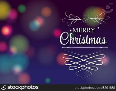Colored Christmas on Background. Vector Illustration. EPS10. Christmas Background. Vector Illustration.