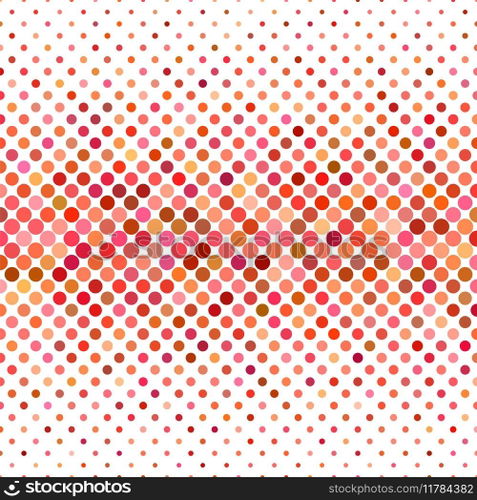 Colored circle pattern background - geometric Vector Image