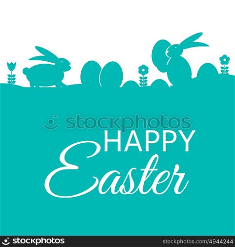 Colored Happy Easter Background Vector Illustration EPS10. Happy Easter Background Vector Illustration