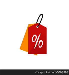 colored labels discount offer in flat style, vector. colored labels discount offer in flat style