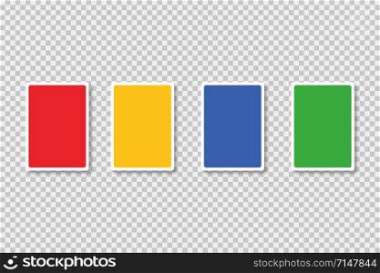 Colored play cards vector isolated on transparent background. Discount coupon template. Colorful vector illustration. Vector texture. Concept illustration. EPS 10. Colored play cards vector isolated on transparent background. Discount coupon template. Colorful vector illustration. Vector texture. Concept illustration.