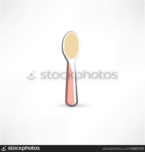 Colored spoon