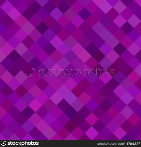Colored square pattern background - from diagonal Vector Image