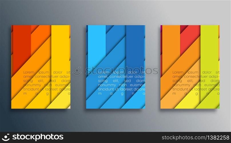 Colored stripes design for wallpaper, flyer, poster, brochure cover, background, card, typography or other printing products. Vector illustration.. Colored stripes design for wallpaper, flyer, poster, brochure cover, background, card, typography or other printing products. Vector illustration