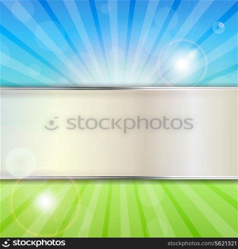 Colored Summer Abstract Background. Vector Illustration. EPS10